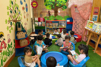 Trường Mầm non Hải Tân hưởng ứng tuần lễ học tập suốt đời năm 2025