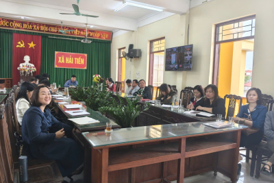 TRƯỜNG MẦM NON HẢI TÂN THAM DỰ HỘI NGHỊ TOÀN QUỐC TẬP HUẤN CÔNG TÁC KHOA GIÁO NĂM 2025
