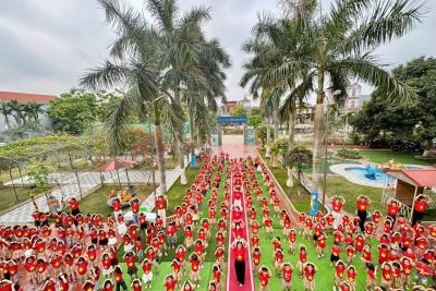 Trường Mầm non Hải Tân tổ chức chương trình “Tôi yêu Việt Nam”